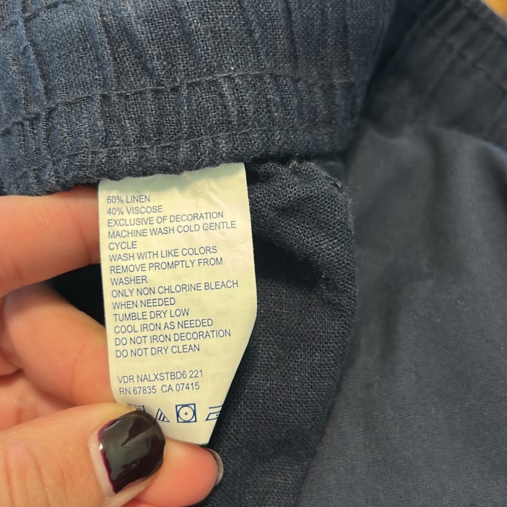 Nautica Blue Shorts Relaxed Fit - Picture 3 of 6